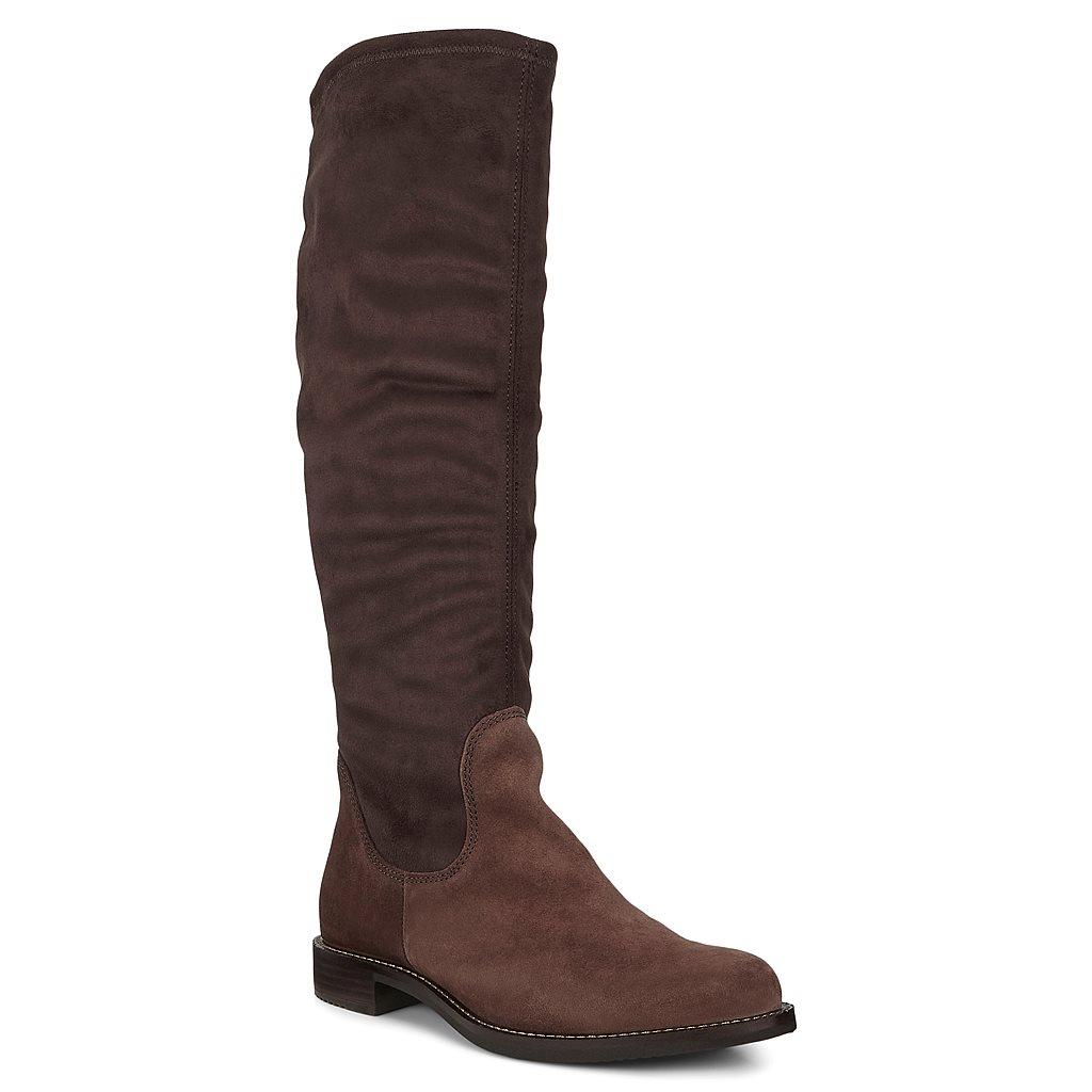 Ecco Sartorelle 25 Womens Tall Boots Brown Sales - India KBF-758169